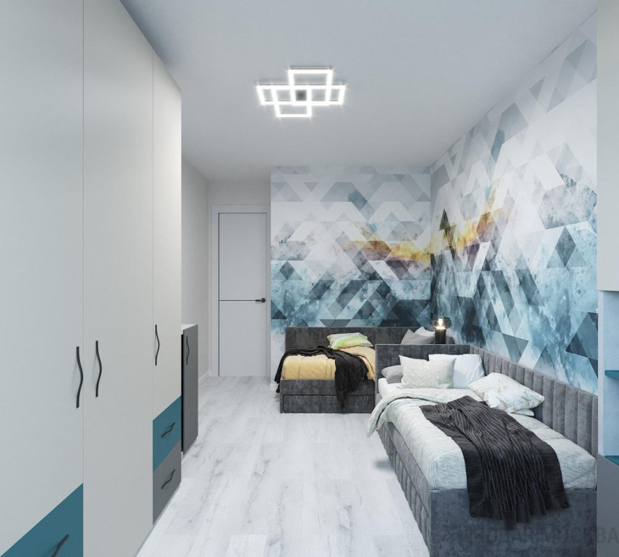 Дизайн-проект трехкомнатной квартиры по адресу ул. Родниковая, 30/3_13 Дизайн-проект трехкомнатной квартиры по адресу ул. Родниковая, 30/3_13