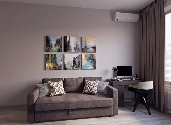 Дизайн-проект 1-комнатной квартиры в ЖК Символ_6 Дизайн-проект 1-комнатной квартиры в ЖК Символ