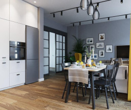 Дизайн-проект 3-комнатной квартиры 90 кв.м в ЖК Скандинавия_2