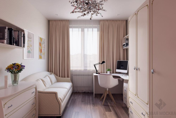 Дизайн-проект 3-комнатной квартиры 76,9 кв.м по адресу: Москва, посёлок Коммунарка, улица Липовый парк, дом 4, корпус 3_0