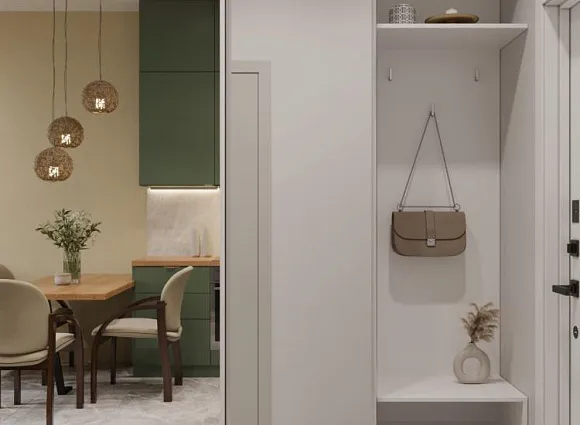 Дизайн квартиры 40 кв.м в ЖК Москва А101