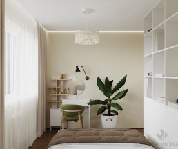 Частичный дизайн квартиры по адресу: поселок Коммунарка, 20а_1