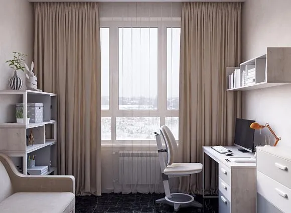 Дизайн двухкомнатной квартиры 59 кв.м в ЖК Скандинавия_21 Дизайн двухкомнатной квартиры 59 кв.м в ЖК Скандинавия