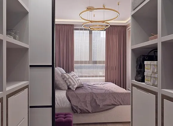 Дизайн квартиры 34 кв.м в ЖК Селигер Сити_6 Дизайн квартиры 34 кв.м в ЖК Селигер Сити