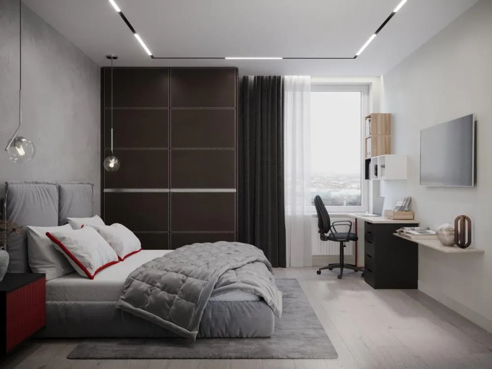 Дизайн 2-комнатной квартиры в ЖК Новая звезда_8 Дизайн 2-комнатной квартиры в ЖК Новая звезда