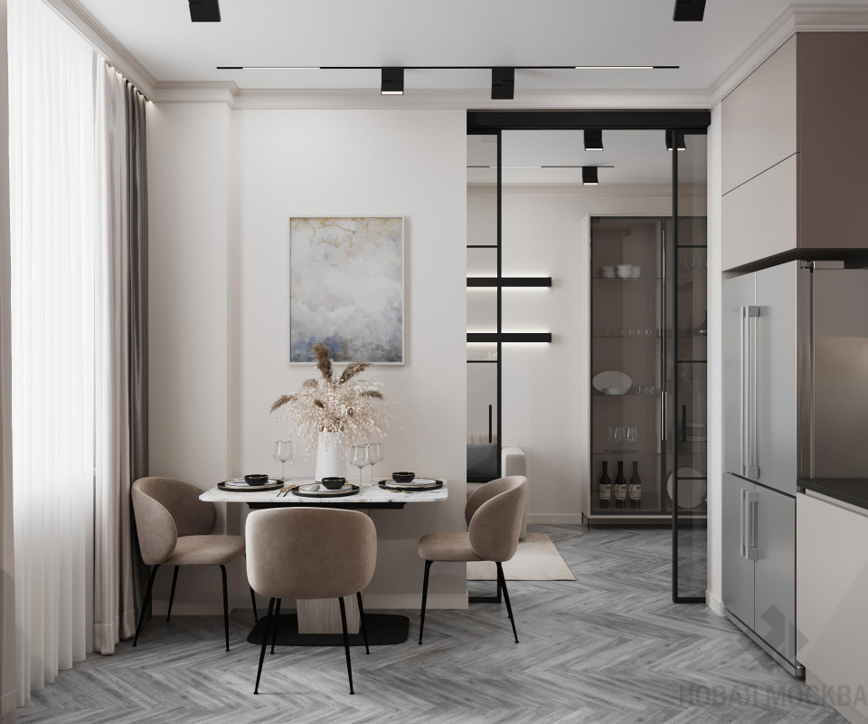 Дизайн трехкомнатной квартиры по адресу ул. Эдварда Грига, дом 17_3 Дизайн трехкомнатной квартиры по адресу ул. Эдварда Грига, дом 17_3