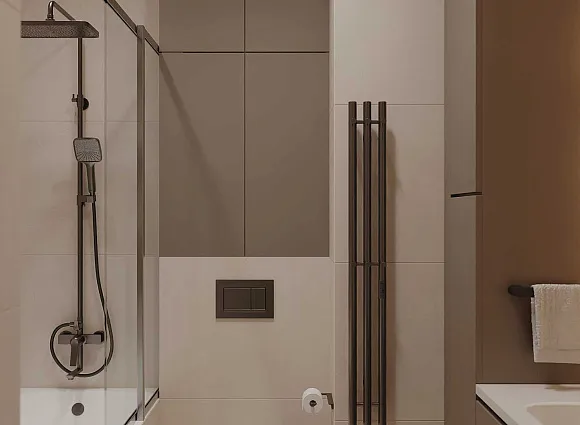 Дизайн трехкомнатной квартиры по адресу: улица Эдварда Грига, дом 9, корпус 3