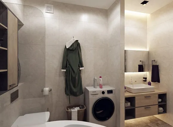 Дизайн-проект 2-комнатной квартиры 70.20 кв.м по адресу: Москва, поселение Десеновское, улица Андерсена, дом 13