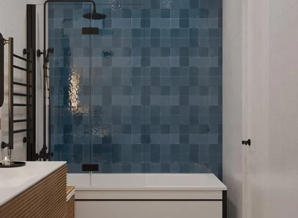 Дизайн квартиры 60 кв. м в ЖК Западный порт_13 Дизайн квартиры 60 кв. м в ЖК Западный порт