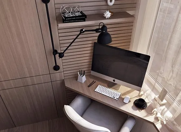 Дизайн квартиры 42 кв. м в Люблино_8 Дизайн квартиры 42 кв. м в Люблино