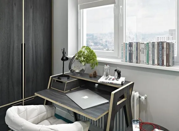 Дизайн-проект 3-комнатной квартиры 118 кв. м в ЖК Татьянин парк_26 Дизайн-проект 3-комнатной квартиры 118 кв. м в ЖК Татьянин парк