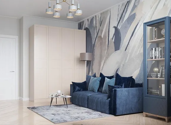 Дизайн 2-комнатной квартиры 65 кв.м в ЖК Скандинавия_1 Дизайн 2-комнатной квартиры 65 кв.м в ЖК Скандинавия