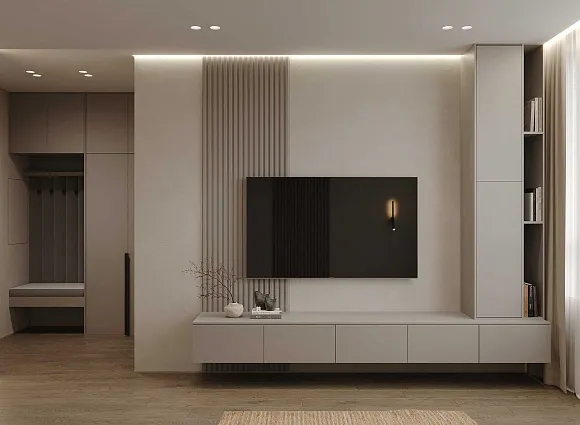 Дизайн трехкомнатной квартиры по адресу: улица Эдварда Грига, дом 9, корпус 3