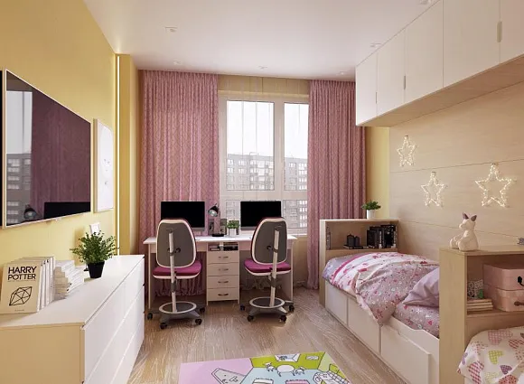 Дизайн-проект 3-комнатной квартиры 93 кв.м в ЖК Скандинавия