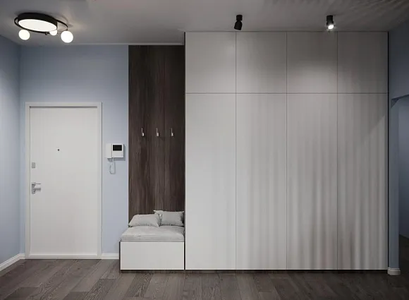 Дизайн квартиры 85 кв.м в ЖК Скандинавия_7 Дизайн квартиры 85 кв.м в ЖК Скандинавия