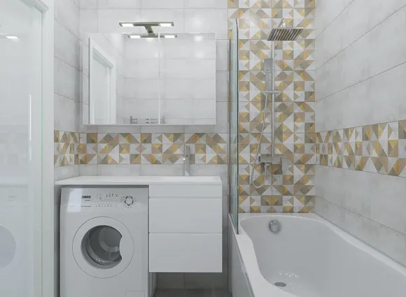 Дизайн-проект 1-комнатной квартиры 42,5 кв.м в ЖК Белые ночи_7 Дизайн-проект 1-комнатной квартиры 42,5 кв.м в ЖК Белые ночи