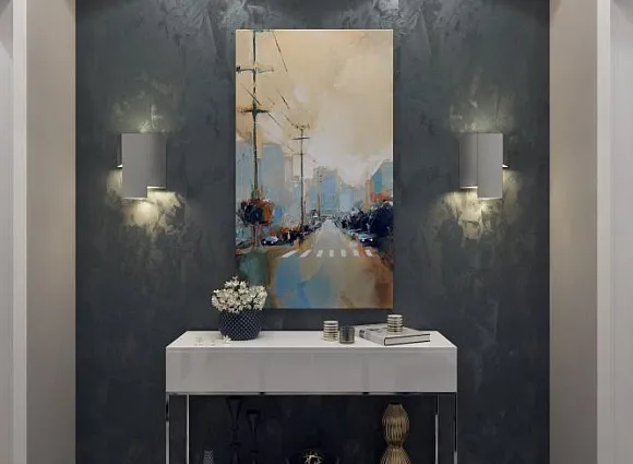 Дизайн-проект 2-комнатной квартиры 70.20 кв.м по адресу: Москва, поселение Десеновское, улица Андерсена, дом 13