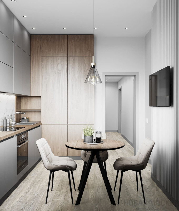 Дизайн двухкомнатной квартиры по адресу ул. Костякова, 10_1 Дизайн двухкомнатной квартиры по адресу ул. Костякова, 10_1